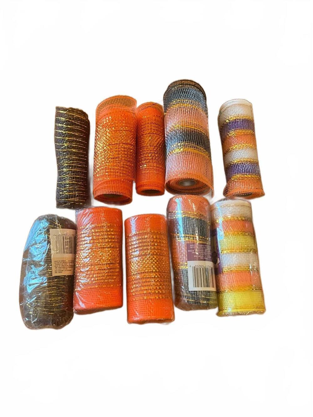 Fall Halloween Deco Mesh Bundle